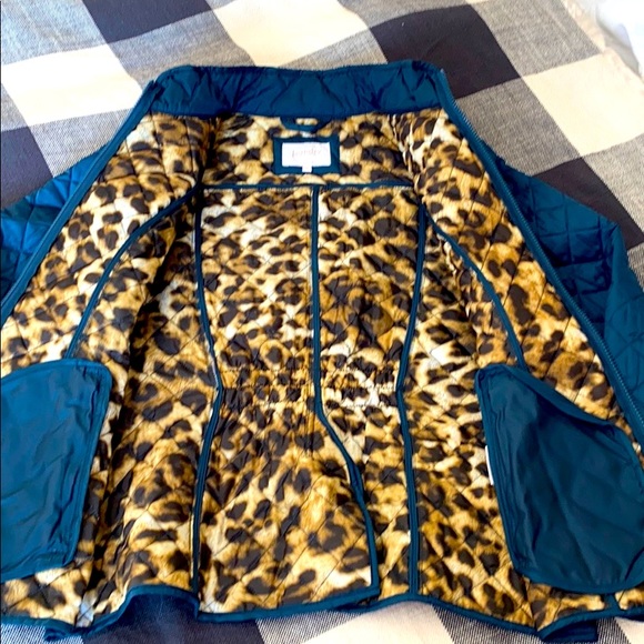 Leopard Print on the Inside - Quilted Coat - Picture 6 of 9